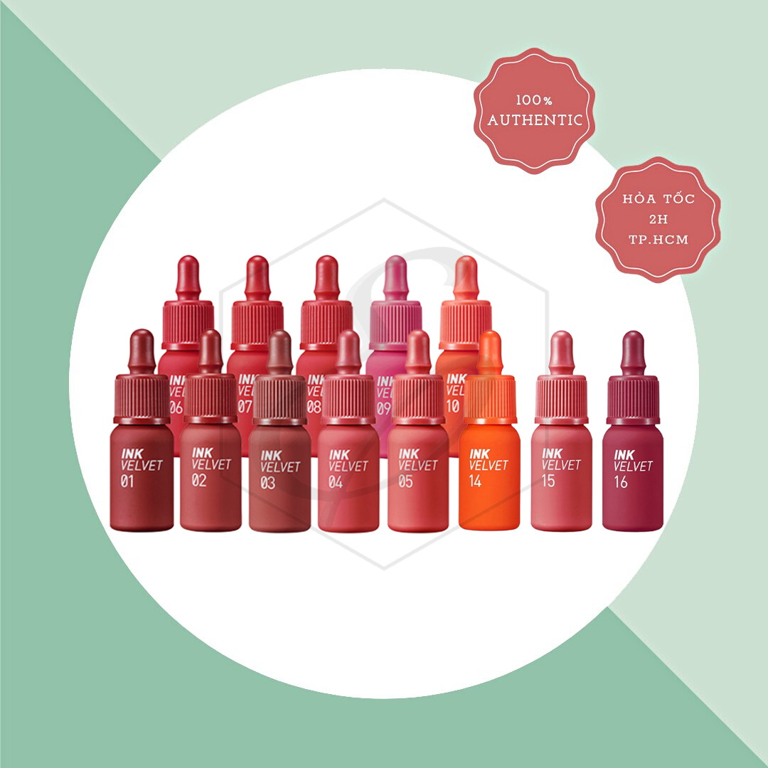 Son Kem Lì Peripera Ink Velvet Lip Tint